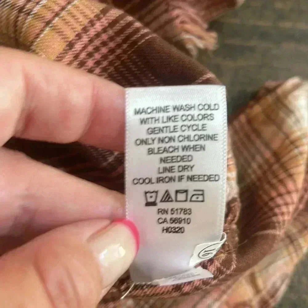 🍁 Maurices flannel kimono - Picture 7 of 7